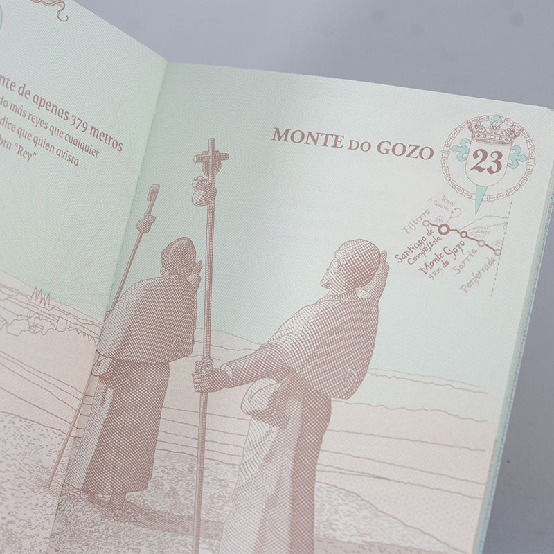 Passeport du Chemin de Saint-Jacques-de-Compostelle