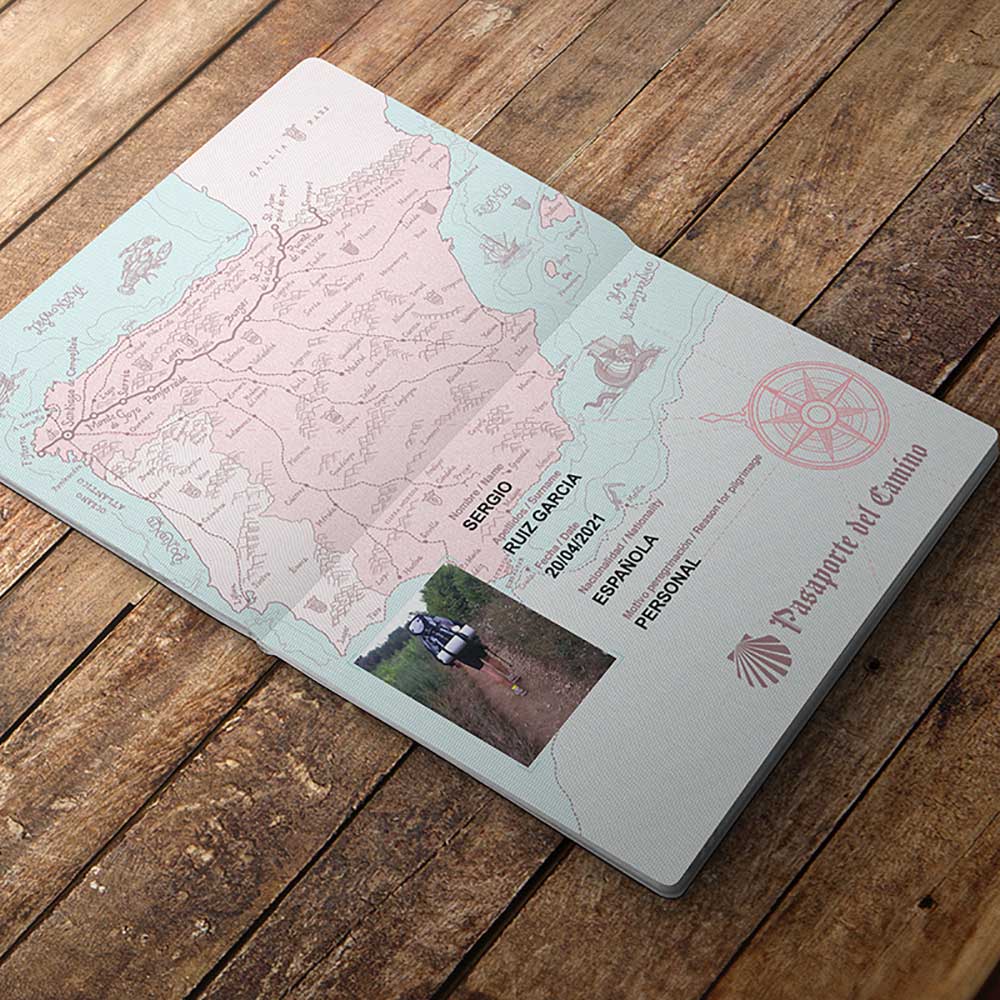 Passeport du Chemin de Saint-Jacques-de-Compostelle