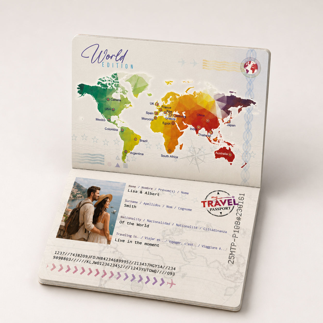 My Travel Passport World — El pasaporte que te hace recordar cada aventura