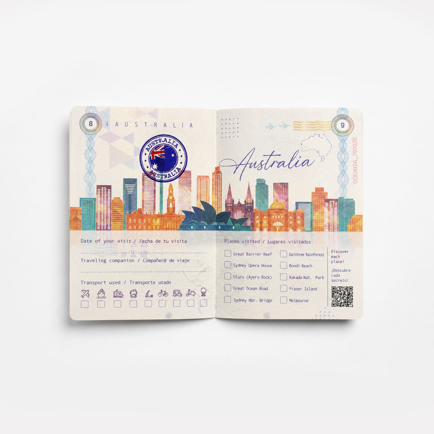 My Travel Passport World — El pasaporte que te hace recordar cada aventura