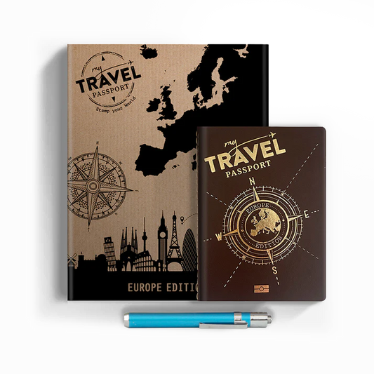My Travel Passport EUROPA - O passaporte para selar as suas viagens pela Europa