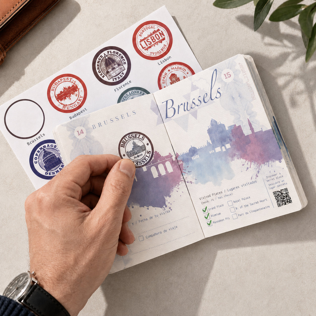SET STICKERS Europe Edition