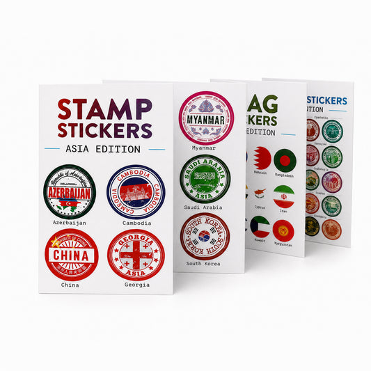 SET STICKERS Asia Edition