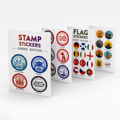 SET STICKERS Europe Edition