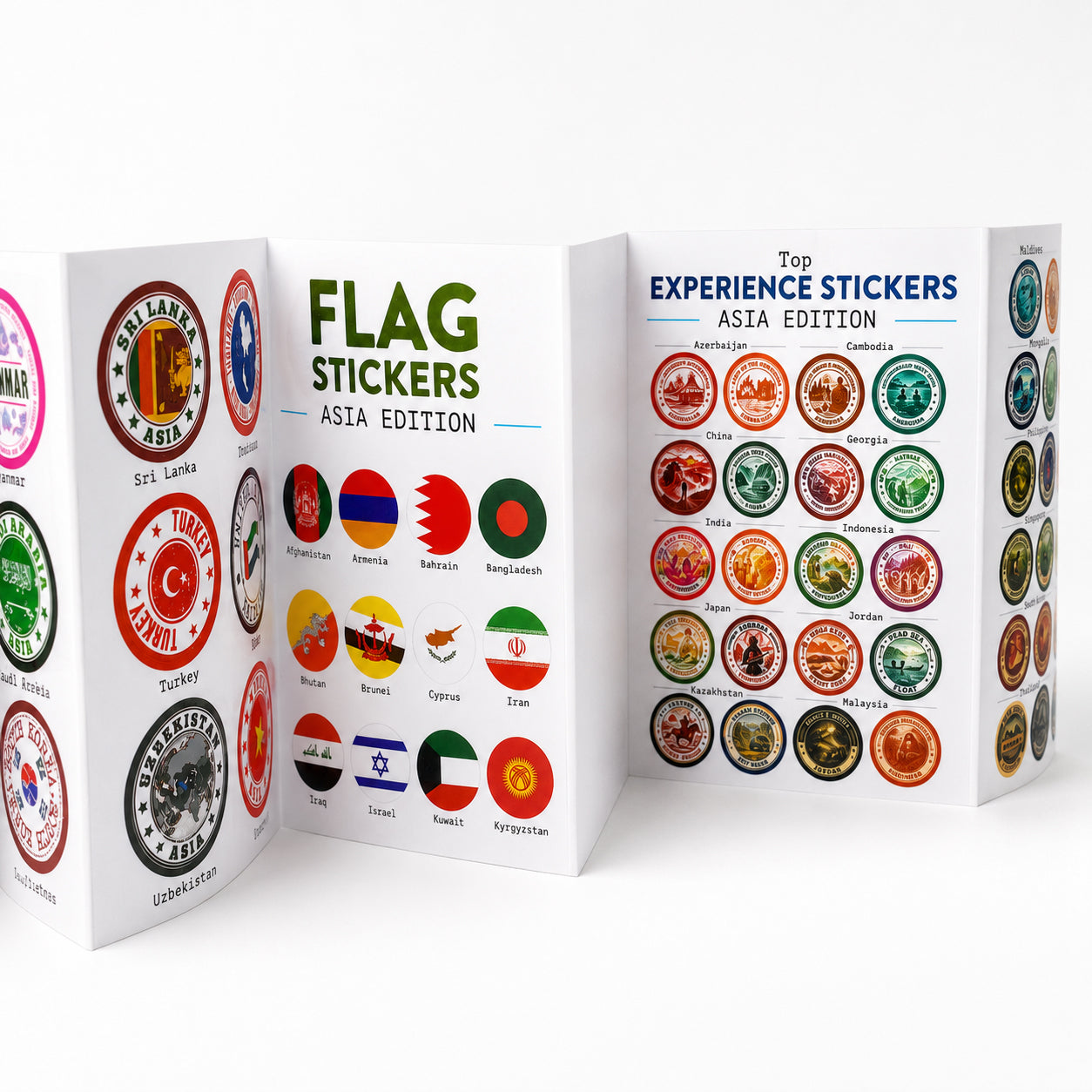 SET STICKERS Asia Edition