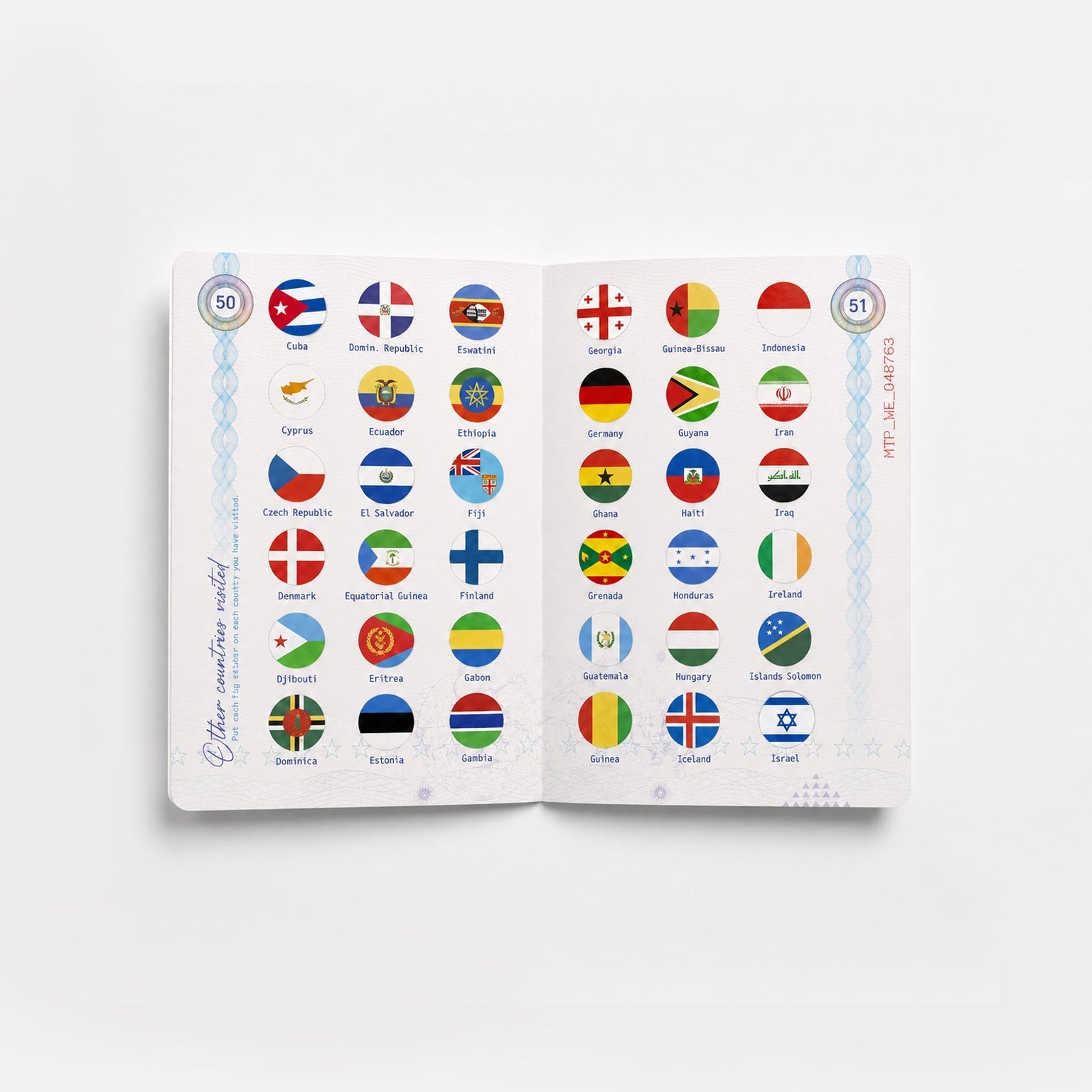 Flag Stickers World Edition