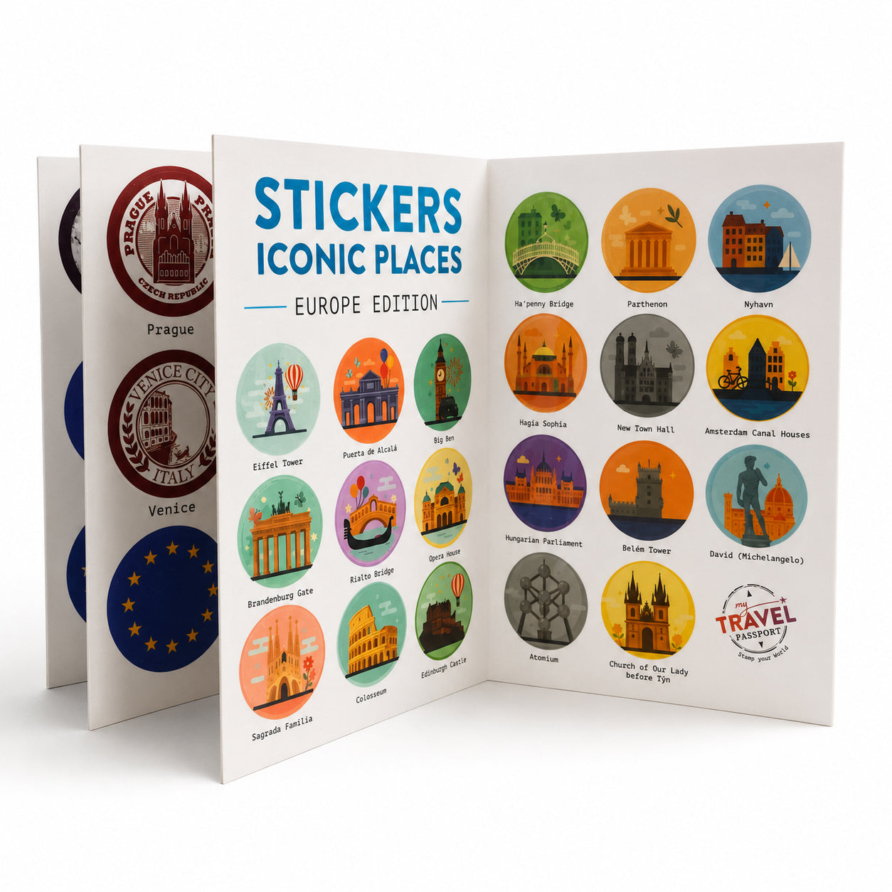 SET STICKERS Europe Edition