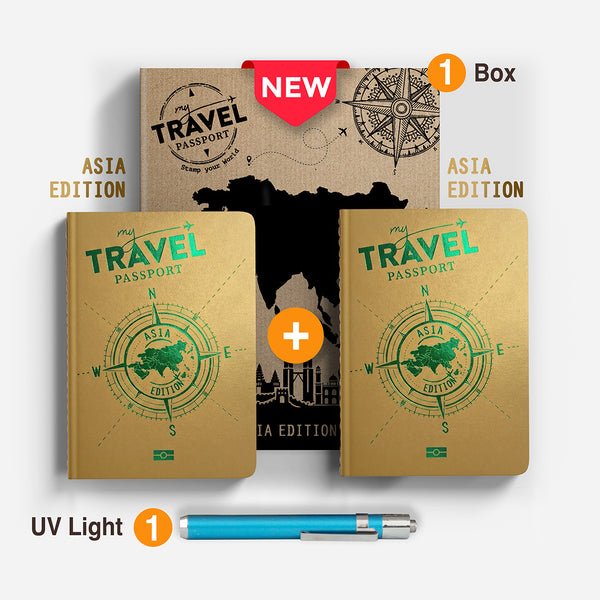 Pack Dúo Compact - ASIA Edition (2 Pasaportes en 1 Caja)