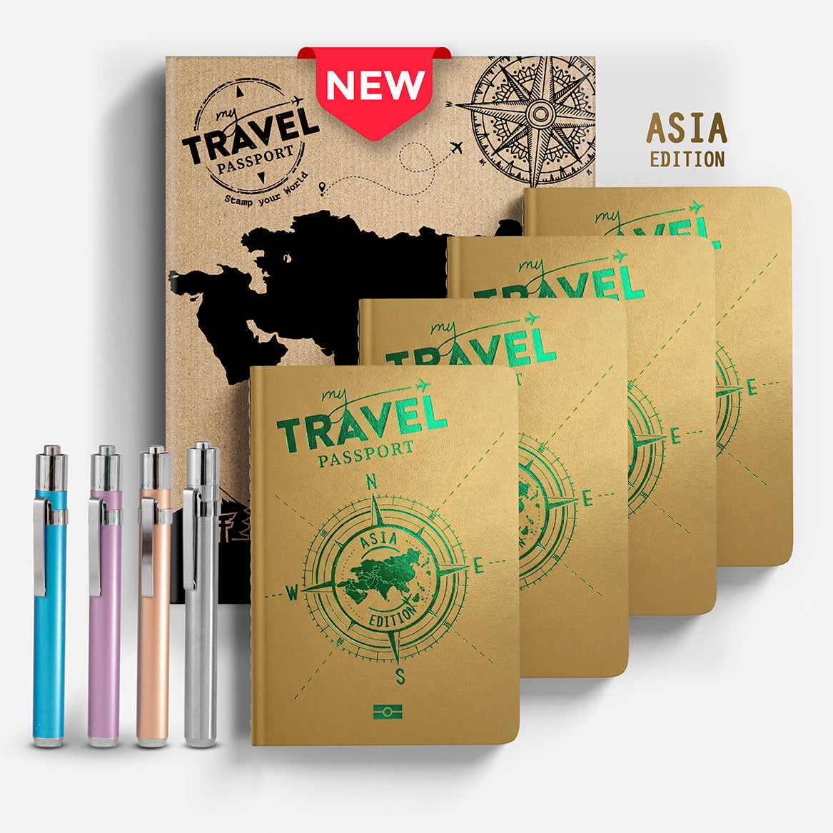 Family Pack ASIA Edition (4 Pasaportes)