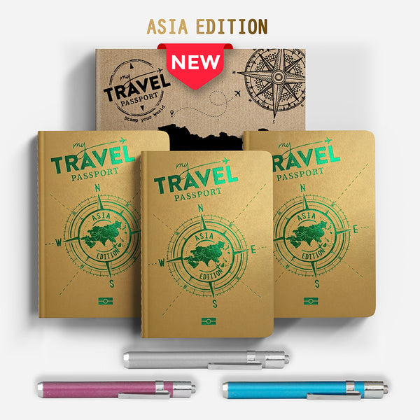Pack Trío ASIA Edition (3 Pasaportes)