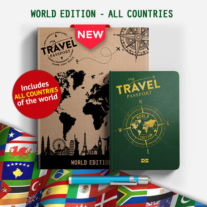 My Travel Passport WORLD EDITION 🌍