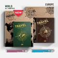 Pacote Viajante - Edição MUNDO + EUROPA (2 Passaportes)