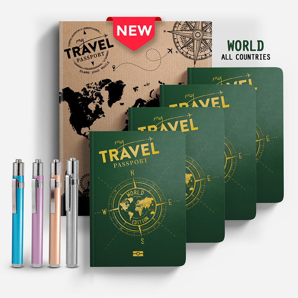 Family Pack - WORLD Edition (4 Pässe) - mytravelpassport