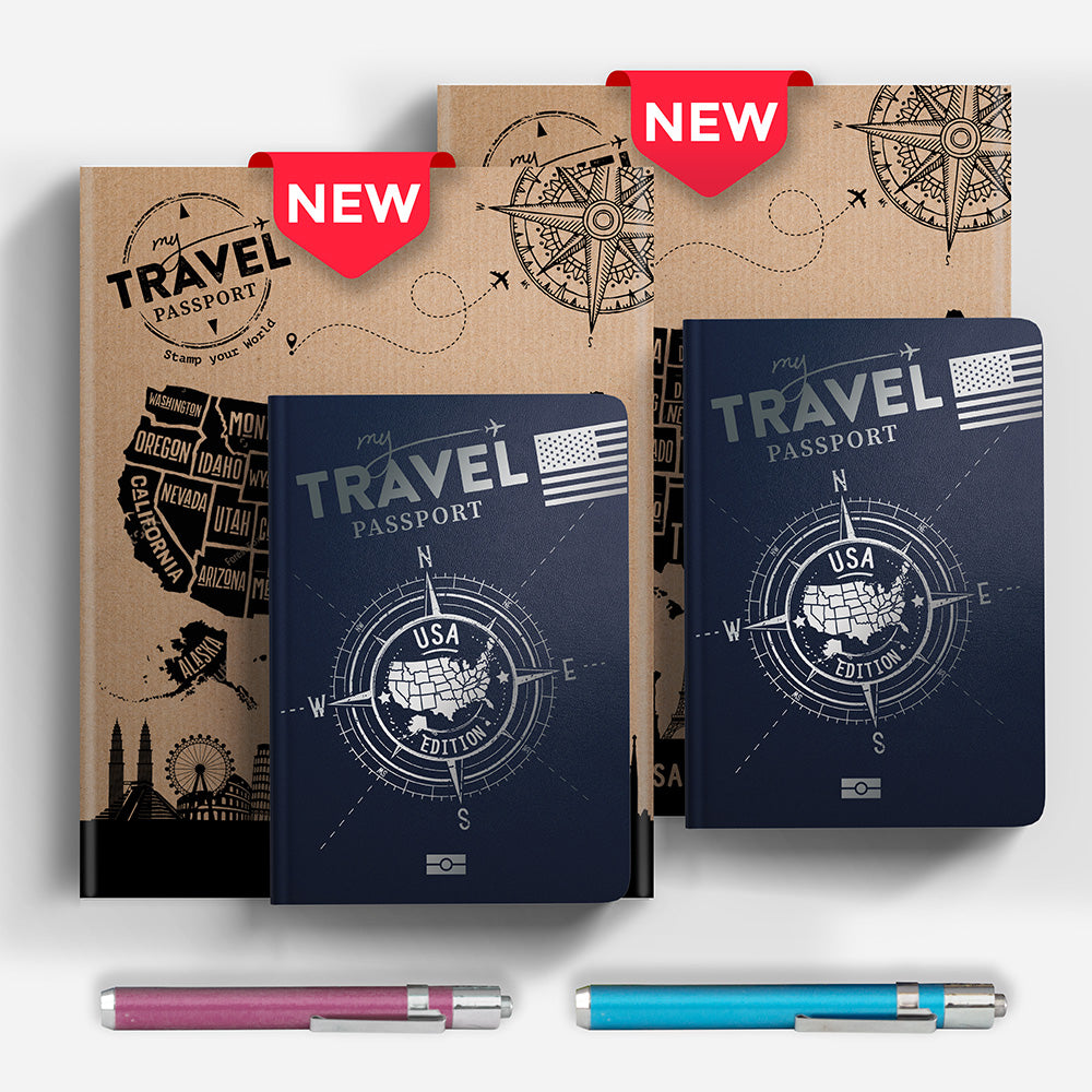 Pack Duo - USA Edition 🇺🇸 (2 Passeports) - mytravelpassport