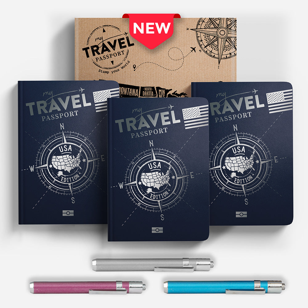 Trio Pack - USA Edition 🇺🇸 (3 Passeports) - mytravelpassport