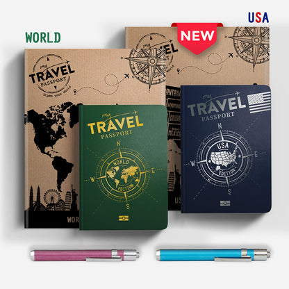 Pack Traveler - WORLD + USA Edition (2 Passeports)
