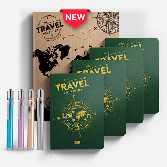 Family Pack - WORLD Edition (4 Passaportes)