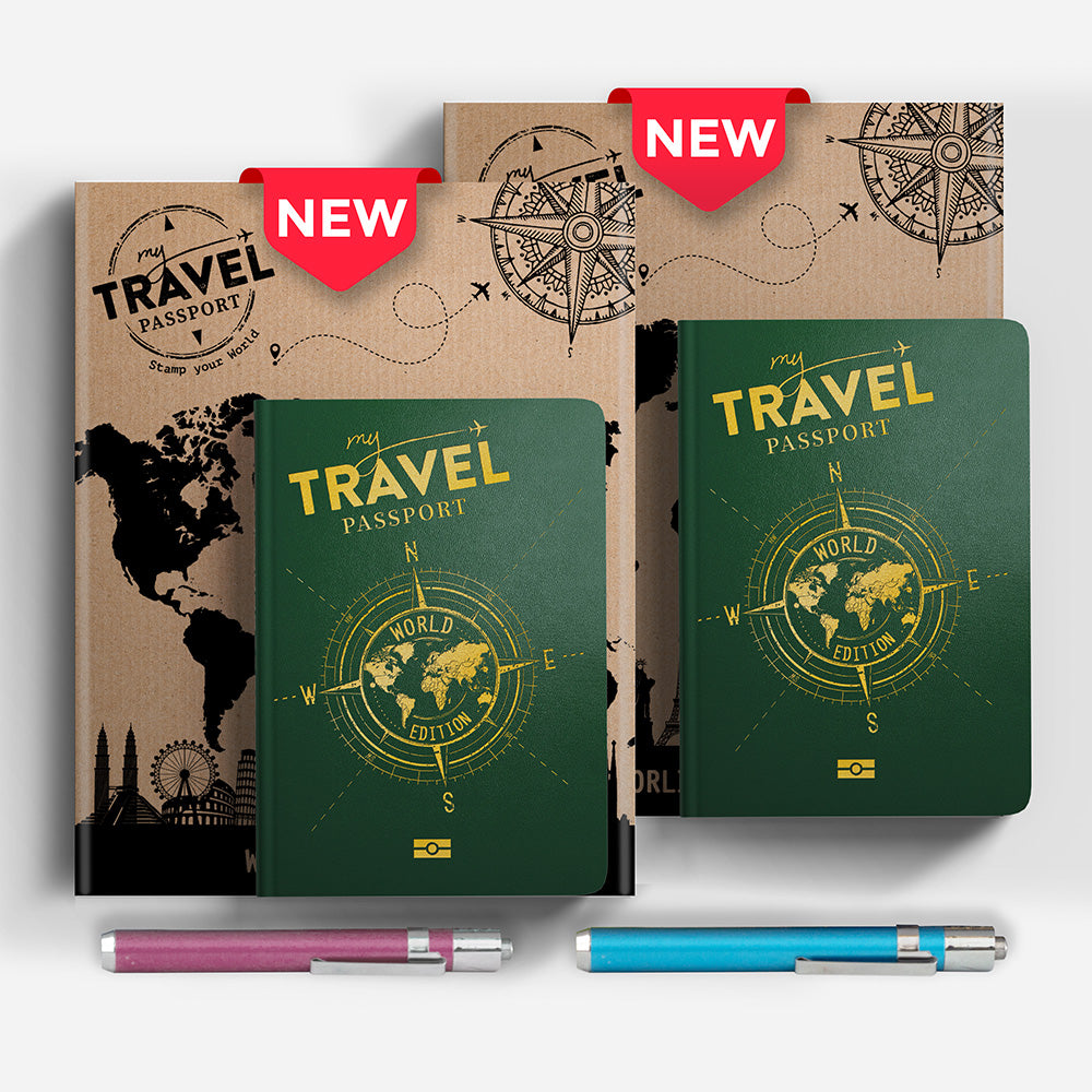 Pack Duo - WORLD Edition (2 Passports) - mytravelpassport