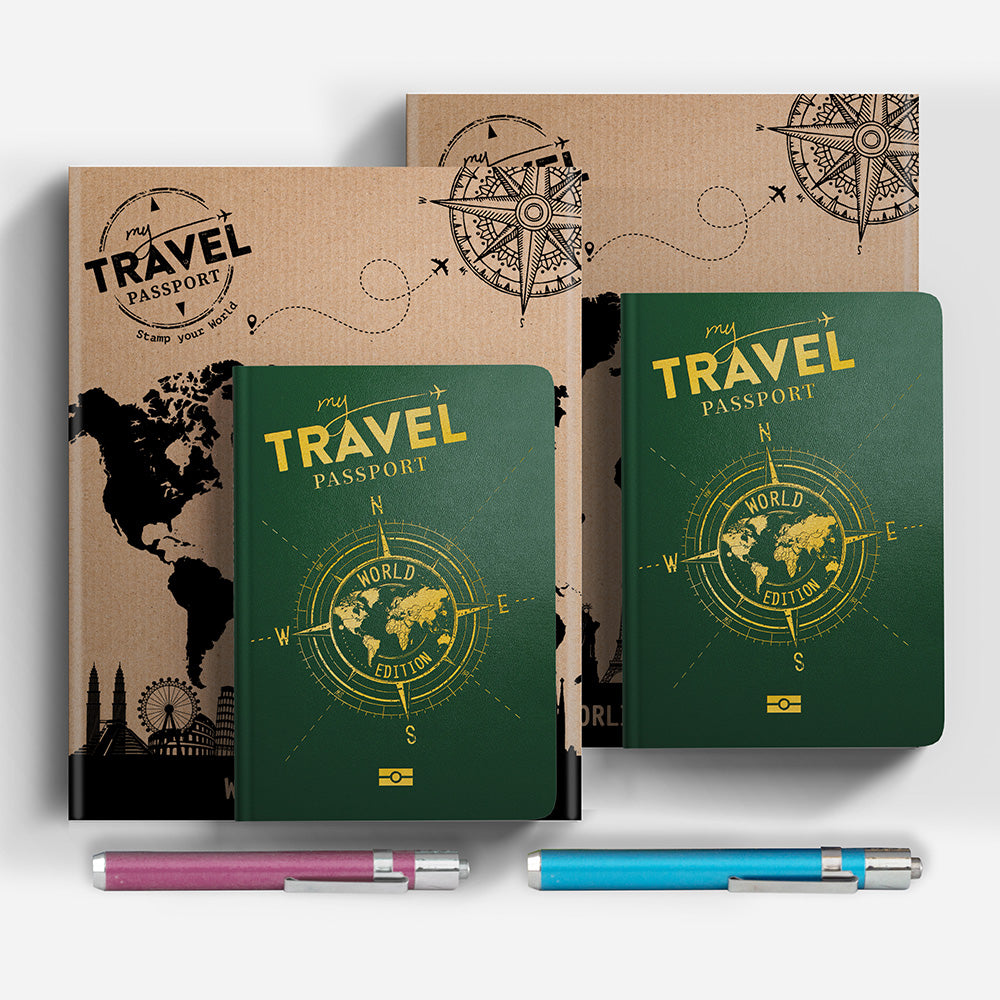 Pack Duo - WORLD Edition (2 Passports) - mytravelpassport