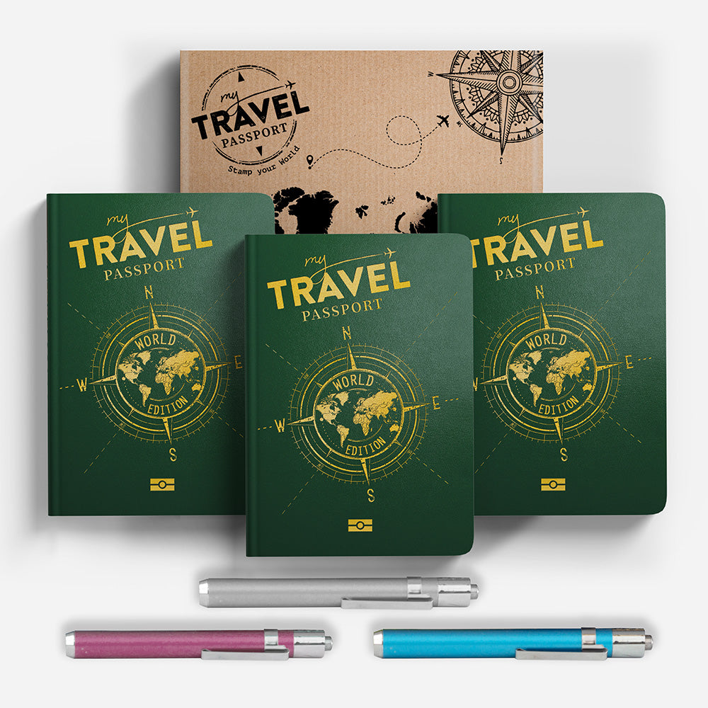 Pack Trio - WORLD Edition (3 Passports) - mytravelpassport