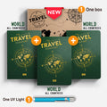 Pack Trio Compact - Édition MONDE (3 Passeports dans 1 Boîte)