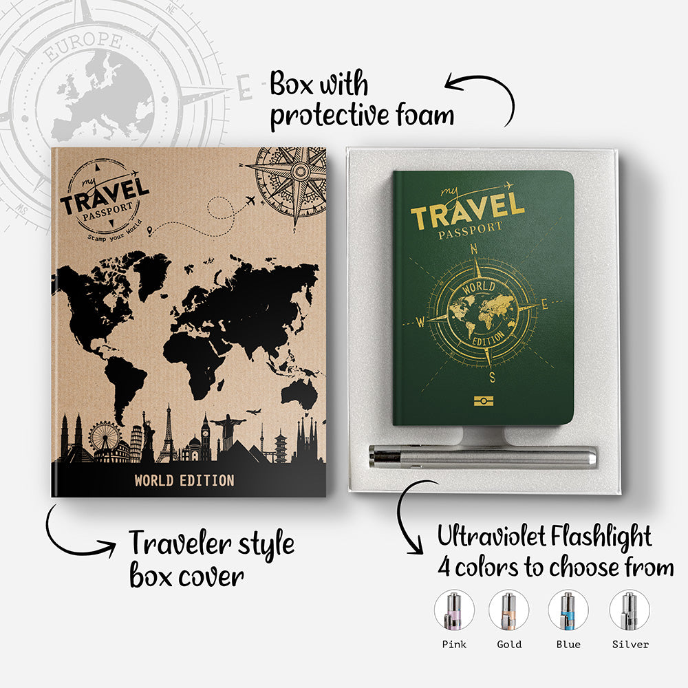 Pack Traveler - WORLD + EUROPE Edition (2 Pasaportes)