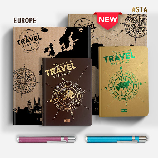 Pack Continental - EUROPE + ASIA Edition (2 Pasaportes)