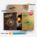 Pack Continental Compact - EUROPE + ASIA Edition (2 Pasaportes en 1 Caja)