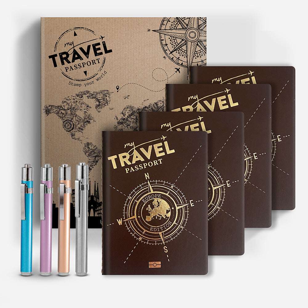 Family Pack - My Travel Passport (4 Pasaportes) - mytravelpassport