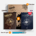 Atlantic Compact Pack - Édition EUROPE + USA (2 Passeports dans 1 Boîte)