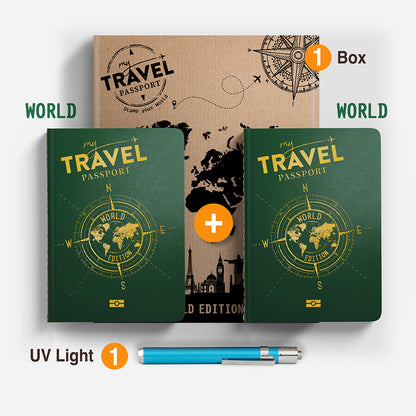 Pack Duo Compact - WORLD Edition (2 Passports in 1 Box)