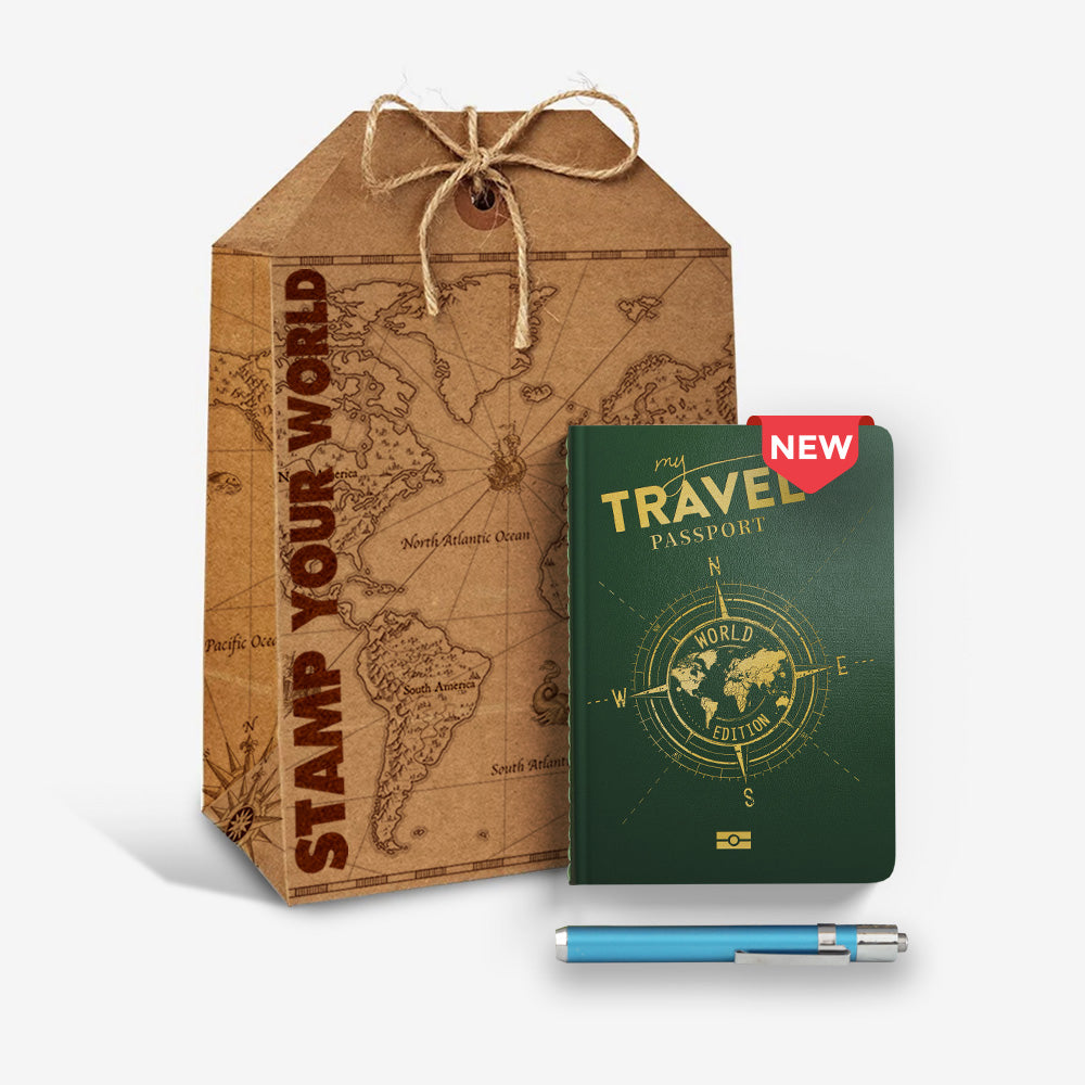 Pack Regalo (WORLD Edition + Bolsa de Regalo) - mytravelpassport
