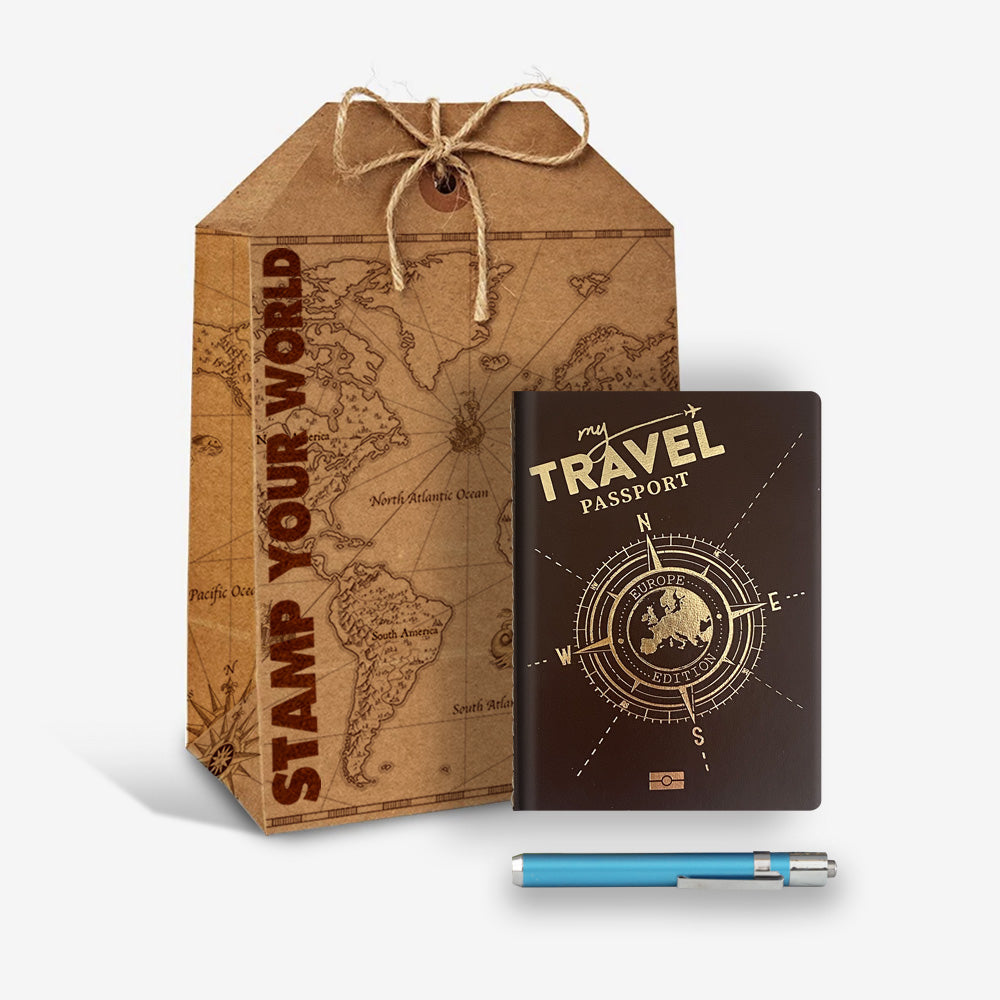 Pack Regalo (EUROPE Edition + Papel de Regalo) - mytravelpassport