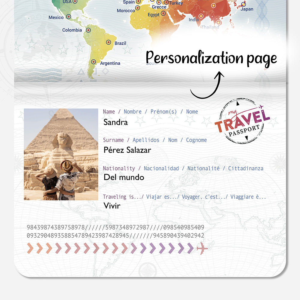 Pack Traveler Compact- WORLD + EUROPE Edition (2 passeports dans 1 boîte)