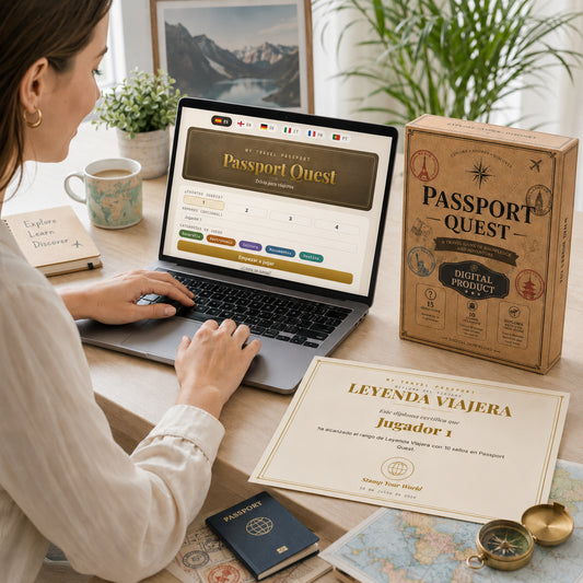 Passport Quest - The digital quiz game for travelers