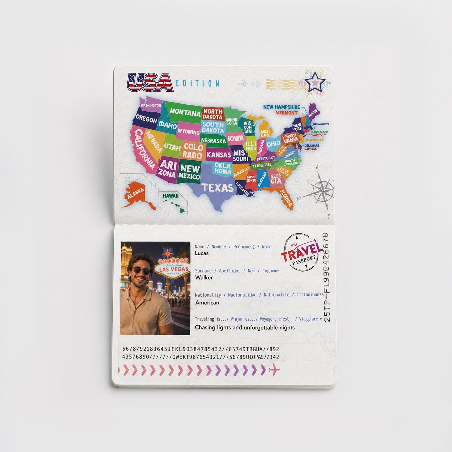 Traveler Legend Compact Pack - WORLD + USA + EUROPE (3 Passports in 1 box)