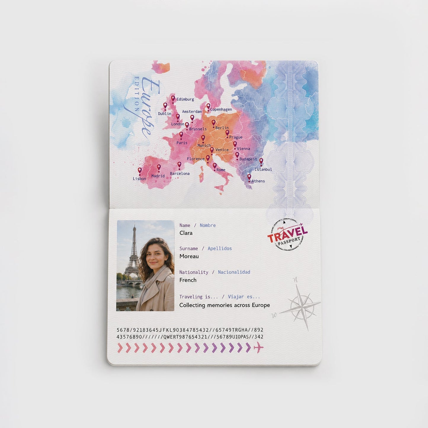 Pack Compact Duo - Édition EUROPE (2 Passeports dans 1 Boîte)