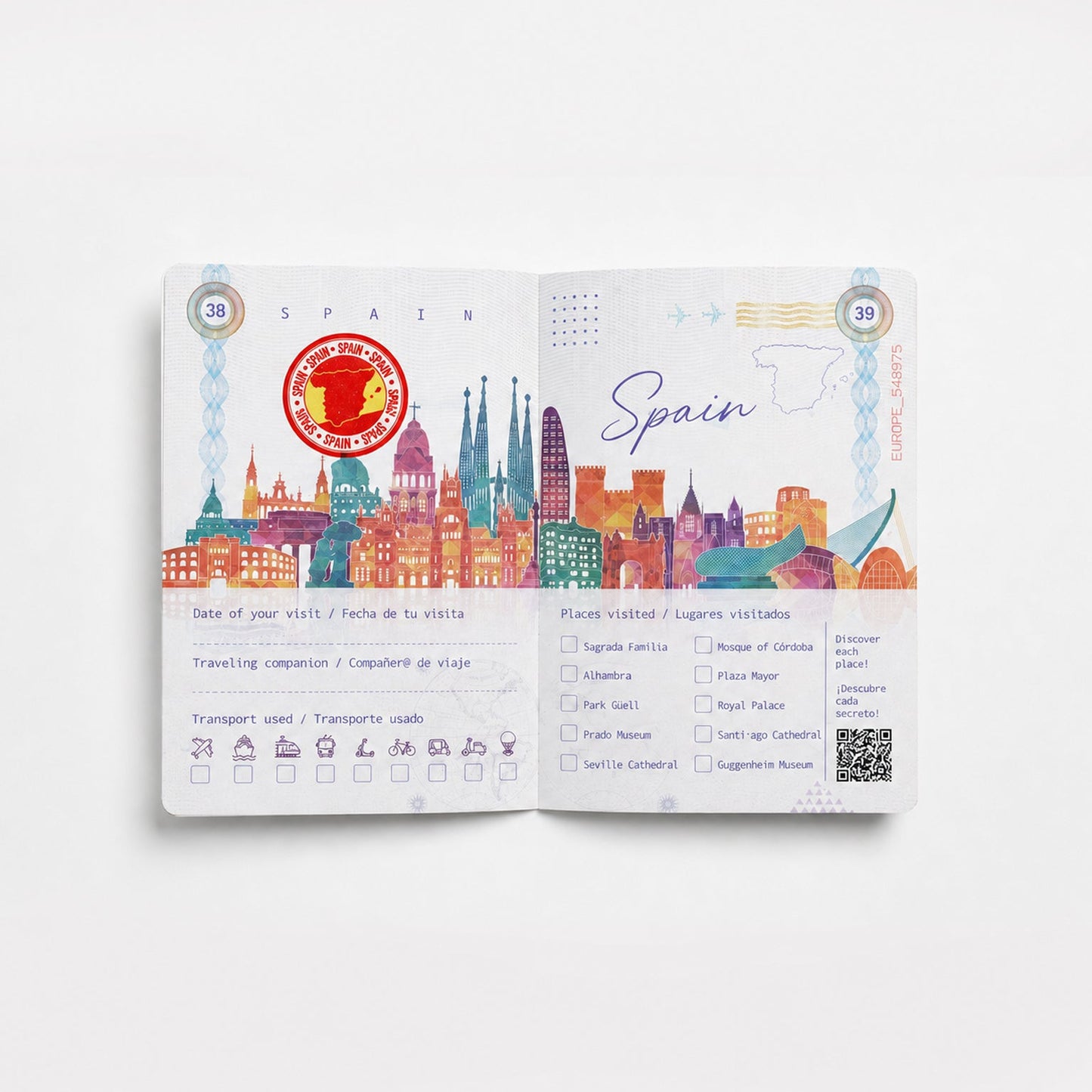 Pack Trio Compact - Édition MONDE (3 Passeports dans 1 Boîte)