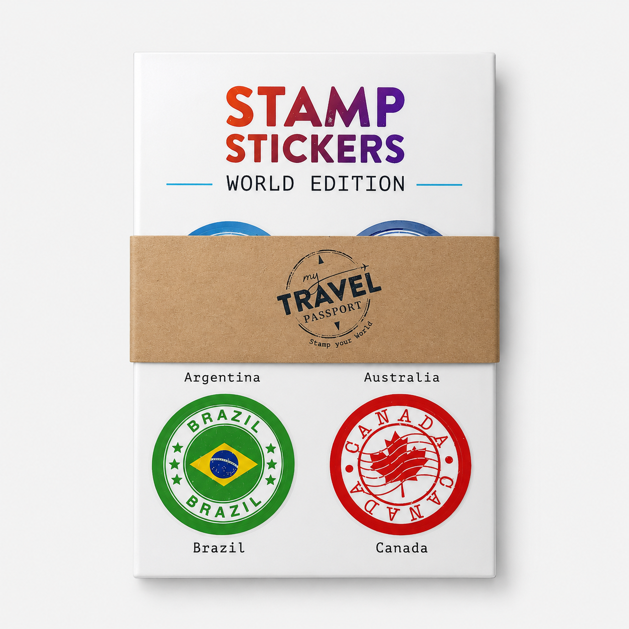 STICKER-SET World Edition - mytravelpassport