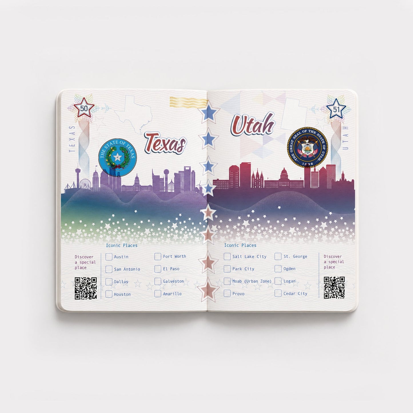 Family Pack Compact - Édition USA (4 Passeports dans 1 Boîte)