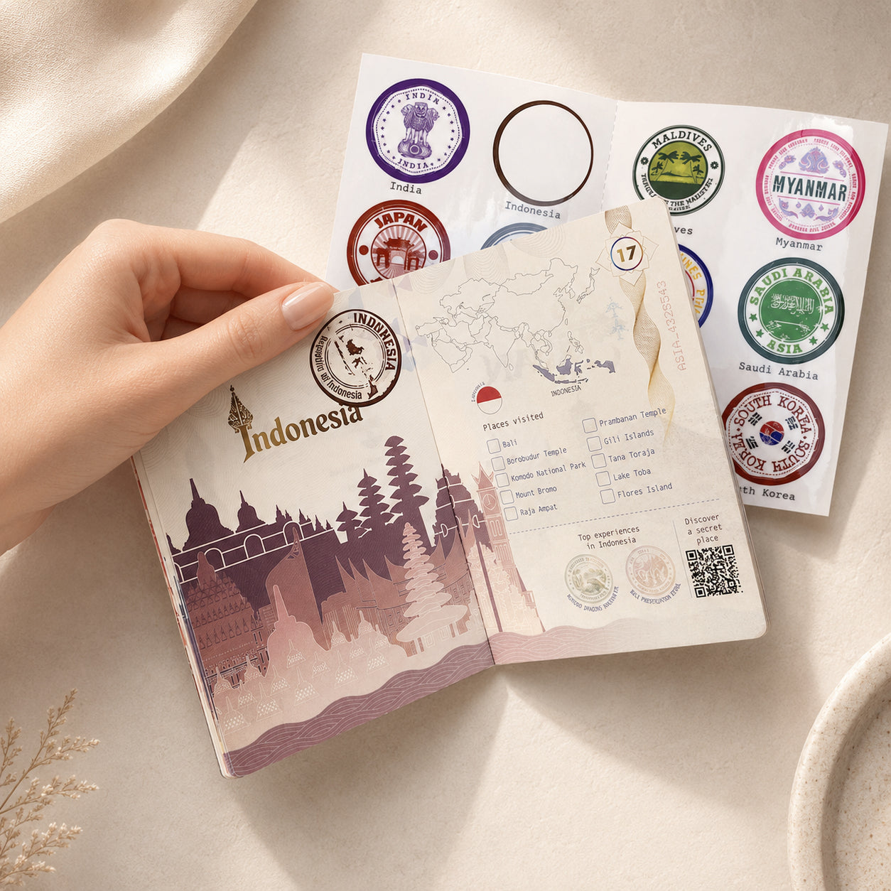 My Travel Passport ASIA - The passport to seal your trips through Asia