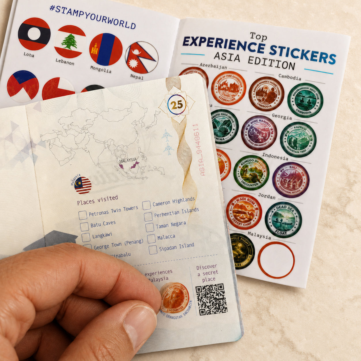 My Travel Passport ASIA - The passport to seal your trips through Asia
