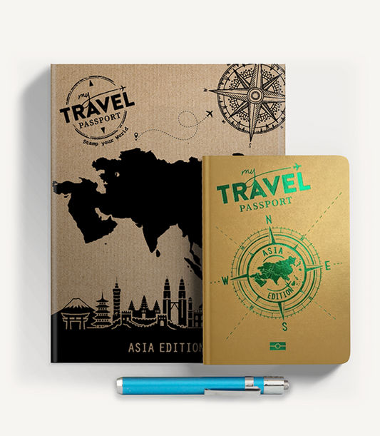 My Travel Passport ASIA - The passport to seal your trips through Asia