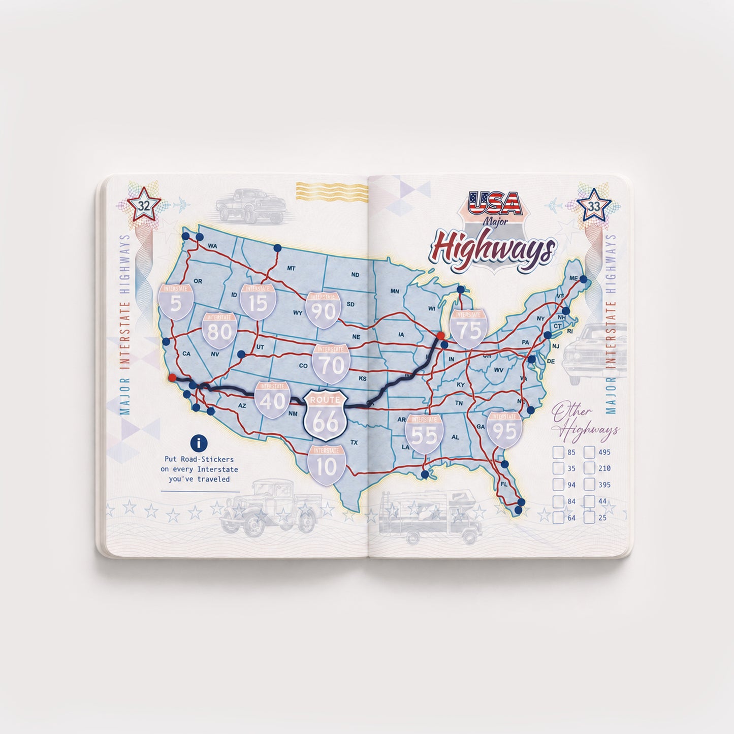 Mein Reisepass USA EDITION