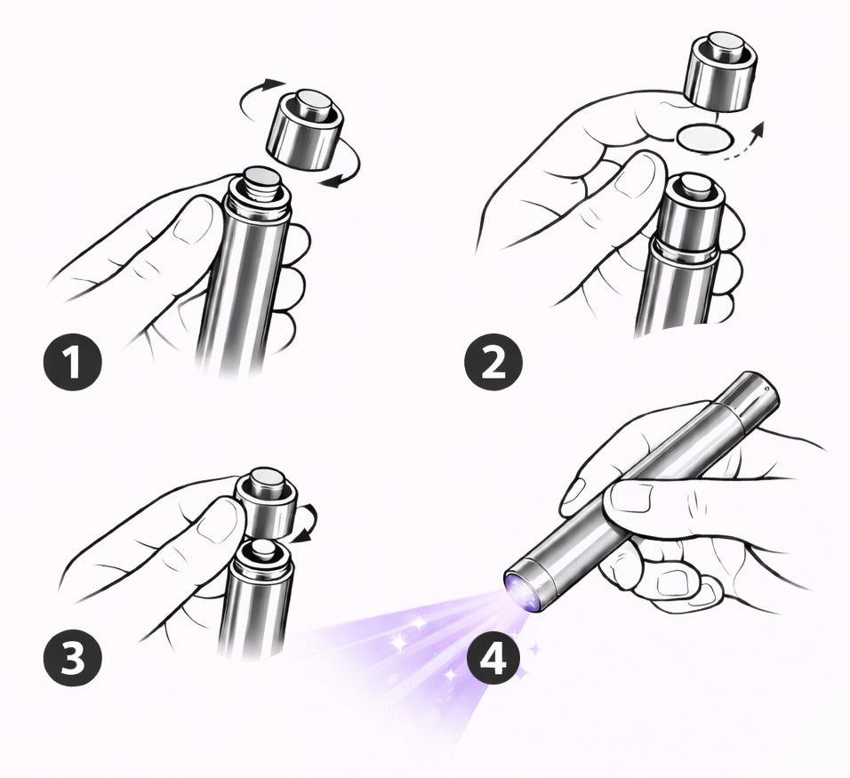 Ultraviolet Flashlight