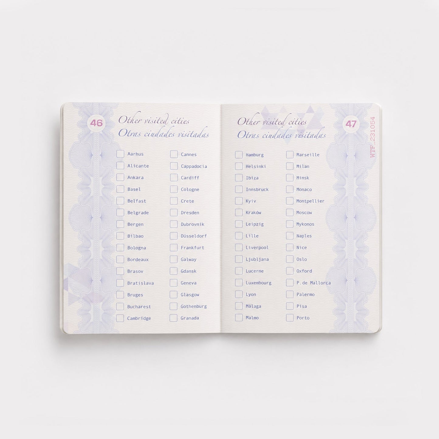 Traveler Compact Pack - Édition MONDE + EUROPE (2 passeports dans 1 boîte)