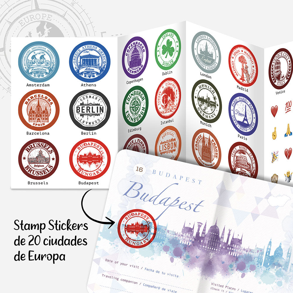 Family Pack - EUROPE Edition (4 Passports)